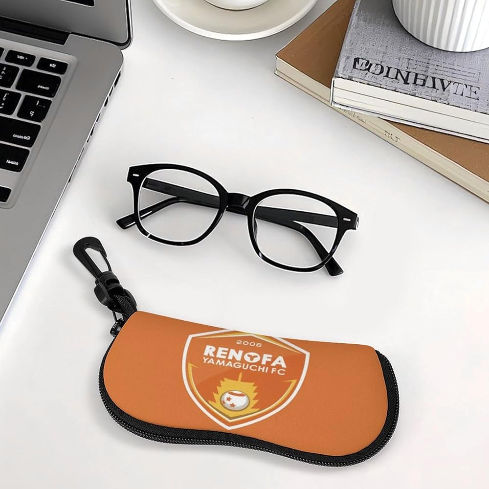 Amazon.co.jp: [LYCALCN] レノファ山口FC 3 メガネケース 眼鏡ケース