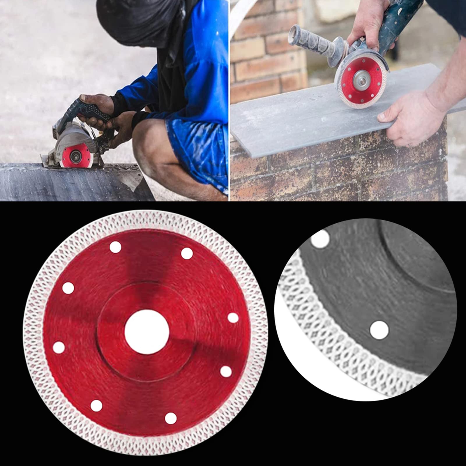 Kit Punte Diamantate Per Trapano Con Sega A Tazza Diamantata 8 Pezzi Con Scatola, 20/35/40/45/50/68MM 1 Lame 1 Accessori Punta Piastrelle Smerigliatrice Angolare M14 Set Per Vetro Ceramica Gres