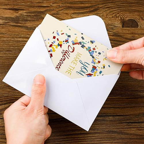 Miniatura 7 de 36 juegos de tarjetas de aniversario de trabajo tarjetas de felicitación de empleados con sobres tarjeta de aniversario de negocios tarjeta de