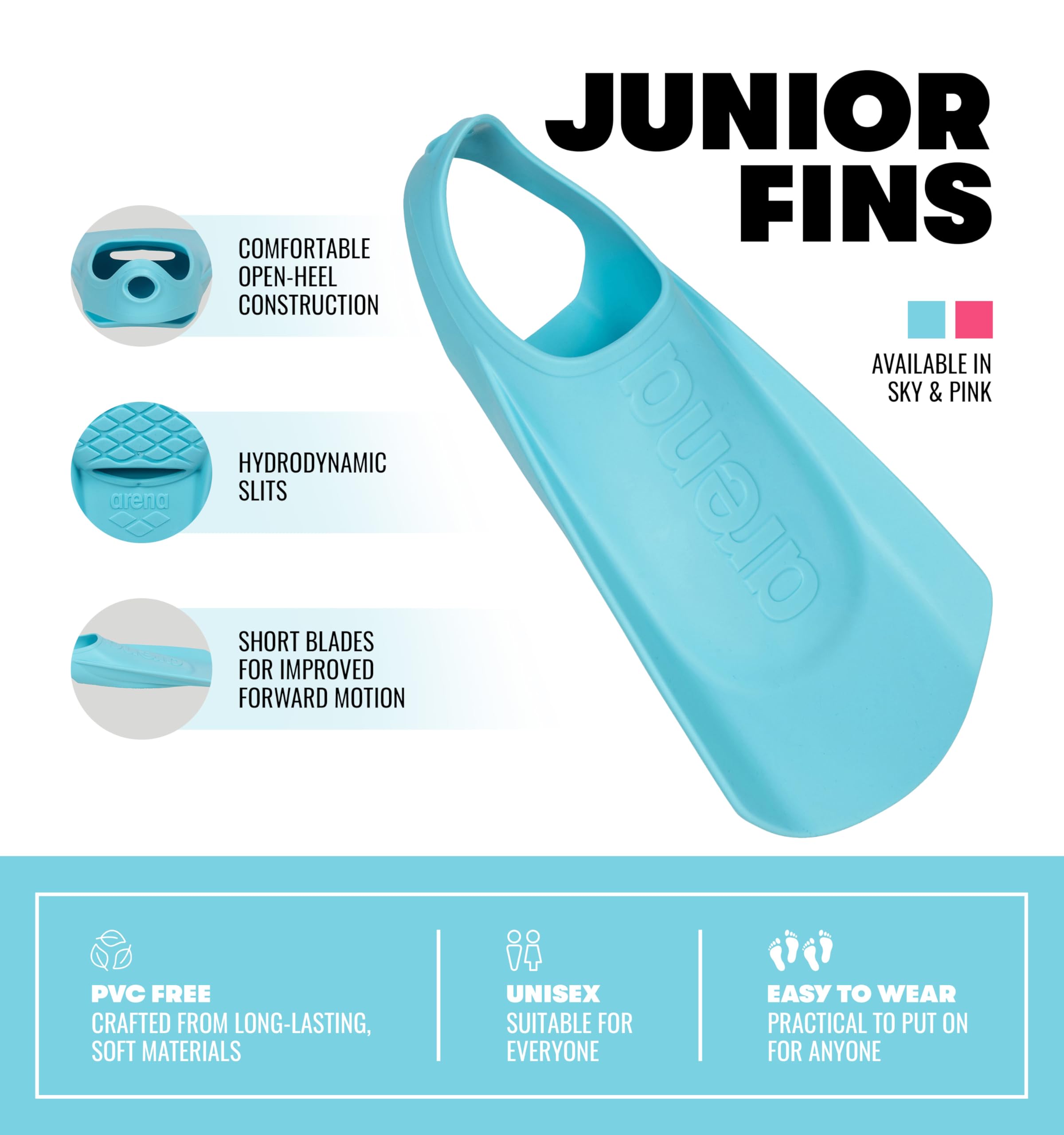 ARENA Fins Kids Jr Pinne Unisex Youth