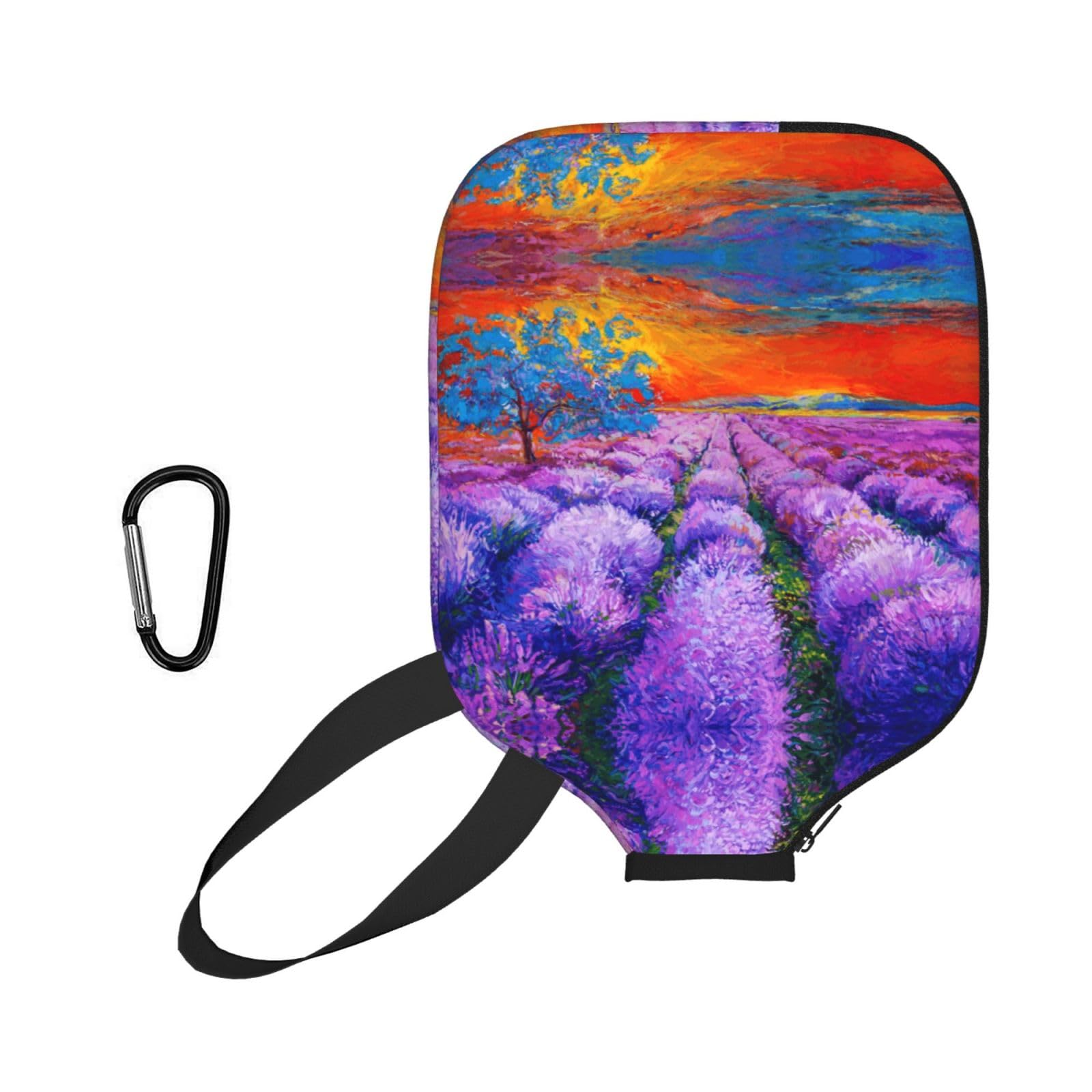 ESNAIUVCD Oil Painting Of Lavender Print