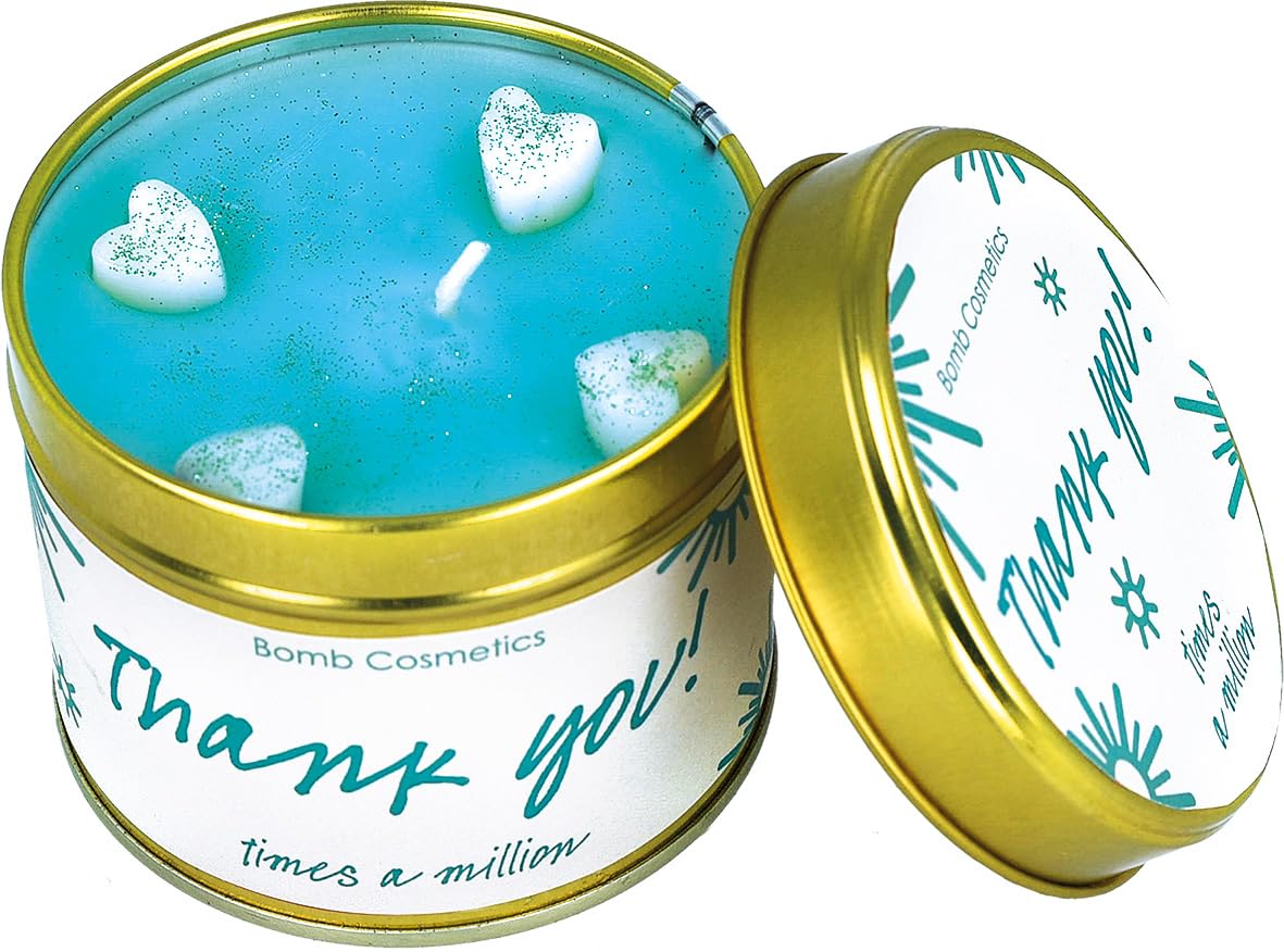 Bomb Cosmetics Thank You Tin Candle