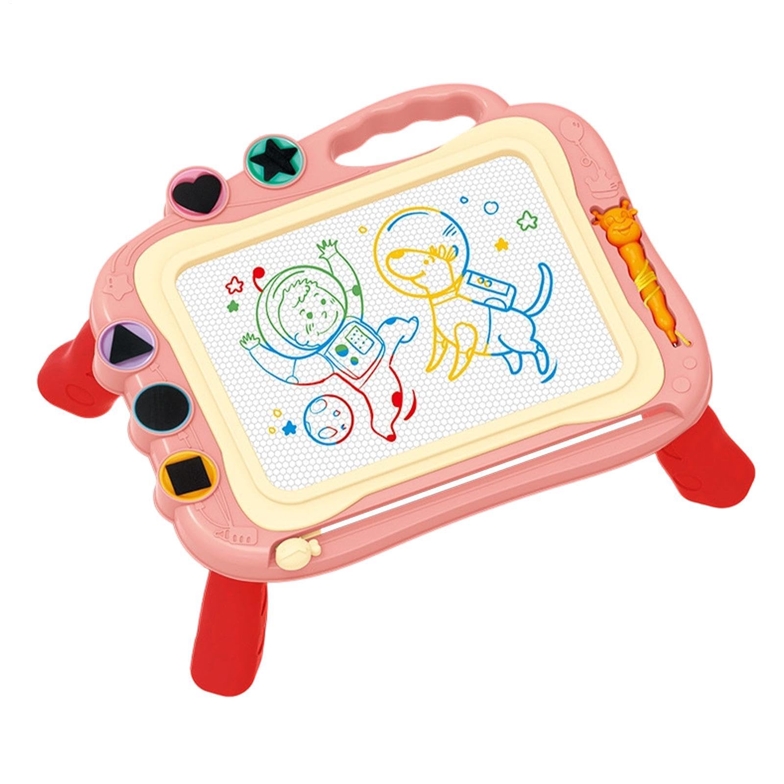 Lavagna Magnetica Da Disegno Attività Educative Prescolari Di Apprendimento | Tavoletta Cancellabile Per Scarabocchi, Schizzi E Scrittura Per Bambini e Bambine, Compleanno, Viaggio, Aereo, Auto, R