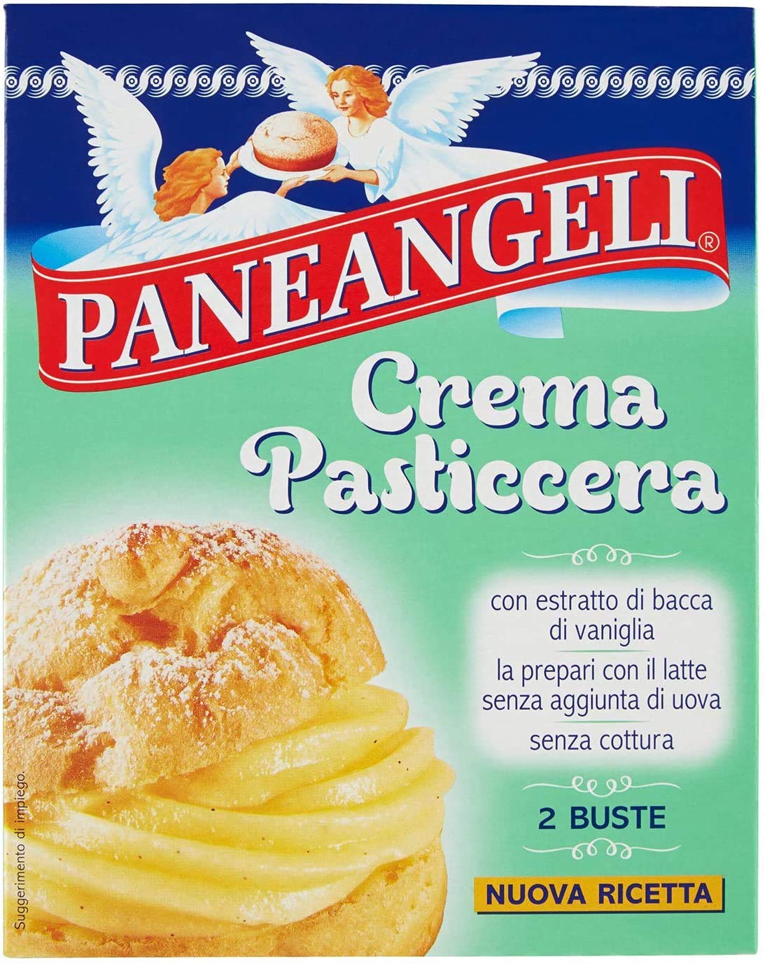 Paneangeli Crema Pasticcera Per Dolci 6 Pezzi Da 150 Grammi