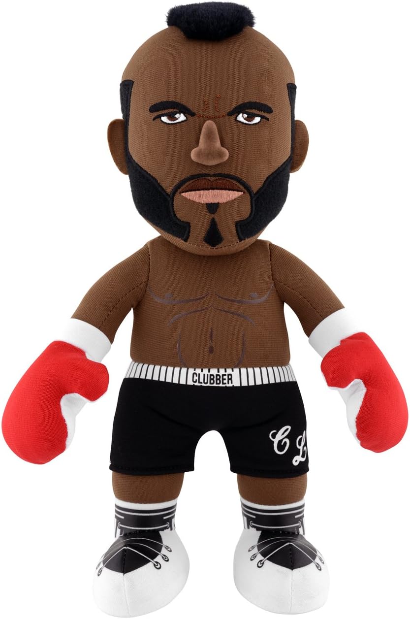 Bleacher Creatures Rocky III Clubber Lang 10" Plush Figure- A Movie Legend for Play or Display