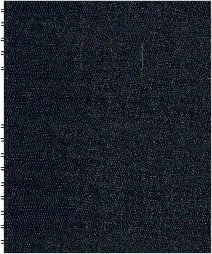 Blueline NotePro Lizard-Look Hard Cover Composition Book - College Ruled With Pockets & Index Tabs