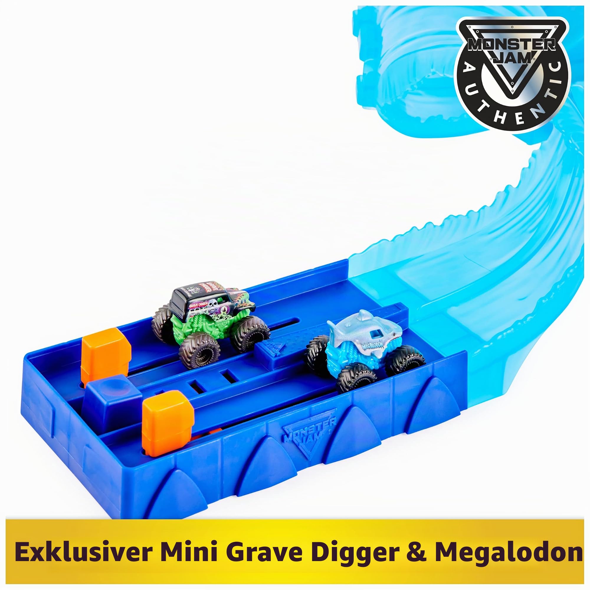 Monster Jam Minis - Rennset mit Hai