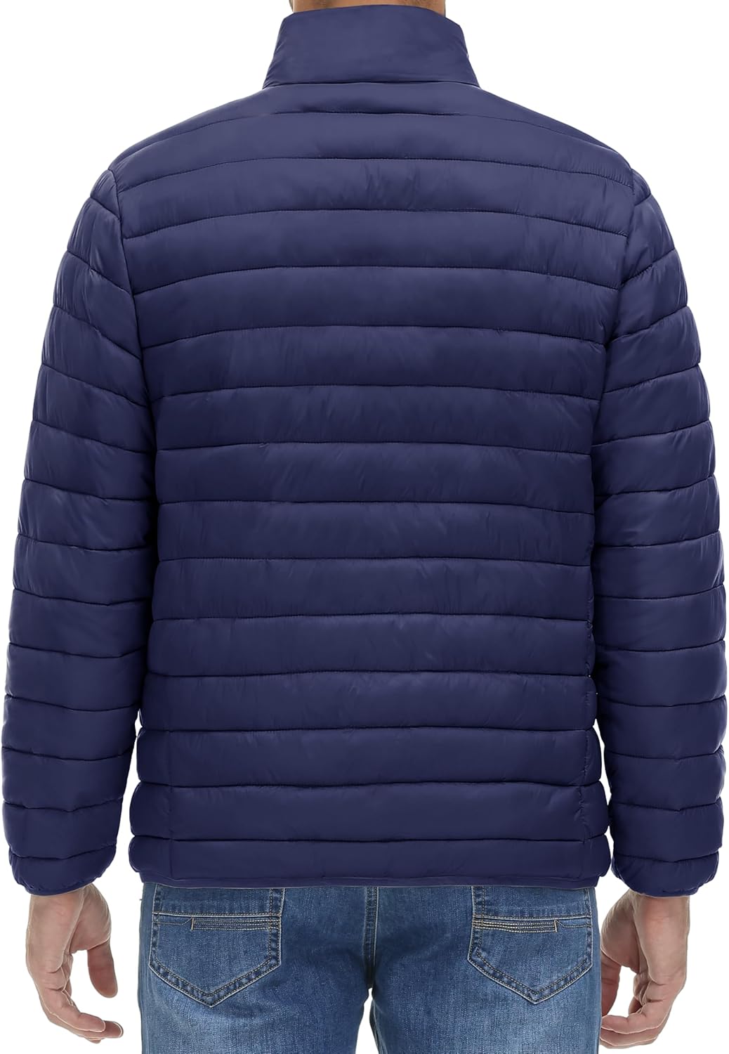 MAGNIVIT Men's Puffer Jackets Lightweight Warm Winter Coat Water-Repellent Windbreaker Insulated Quilted Packable Jacket - Image 2