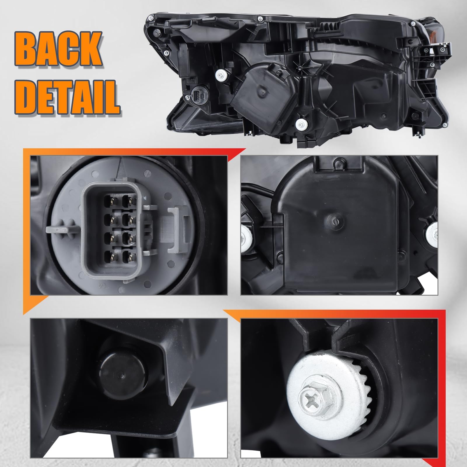 フェイズⅤ15P OEM Honda Passport, Pilot (US) Left Driver Side LED Headlamp