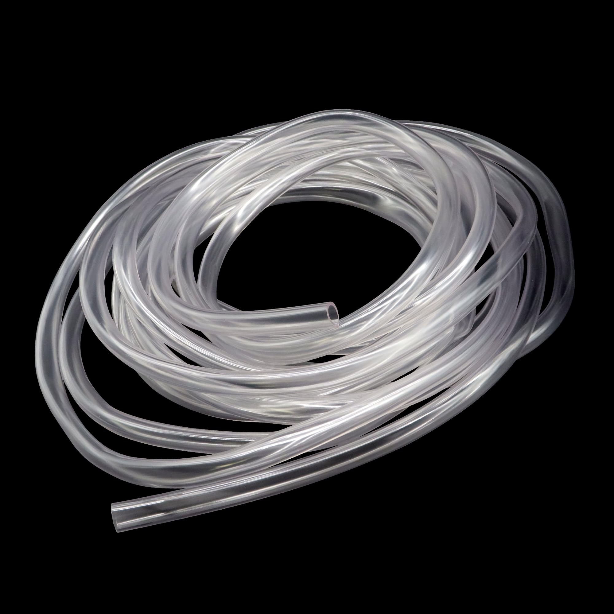 Lavmhab Clear Pvc Tubing 7Mm Id X 9Mm Od – 9M Flexible Vinyl Hose For Water, Air & Aquarium Use, Lightweight Plastic Pipe