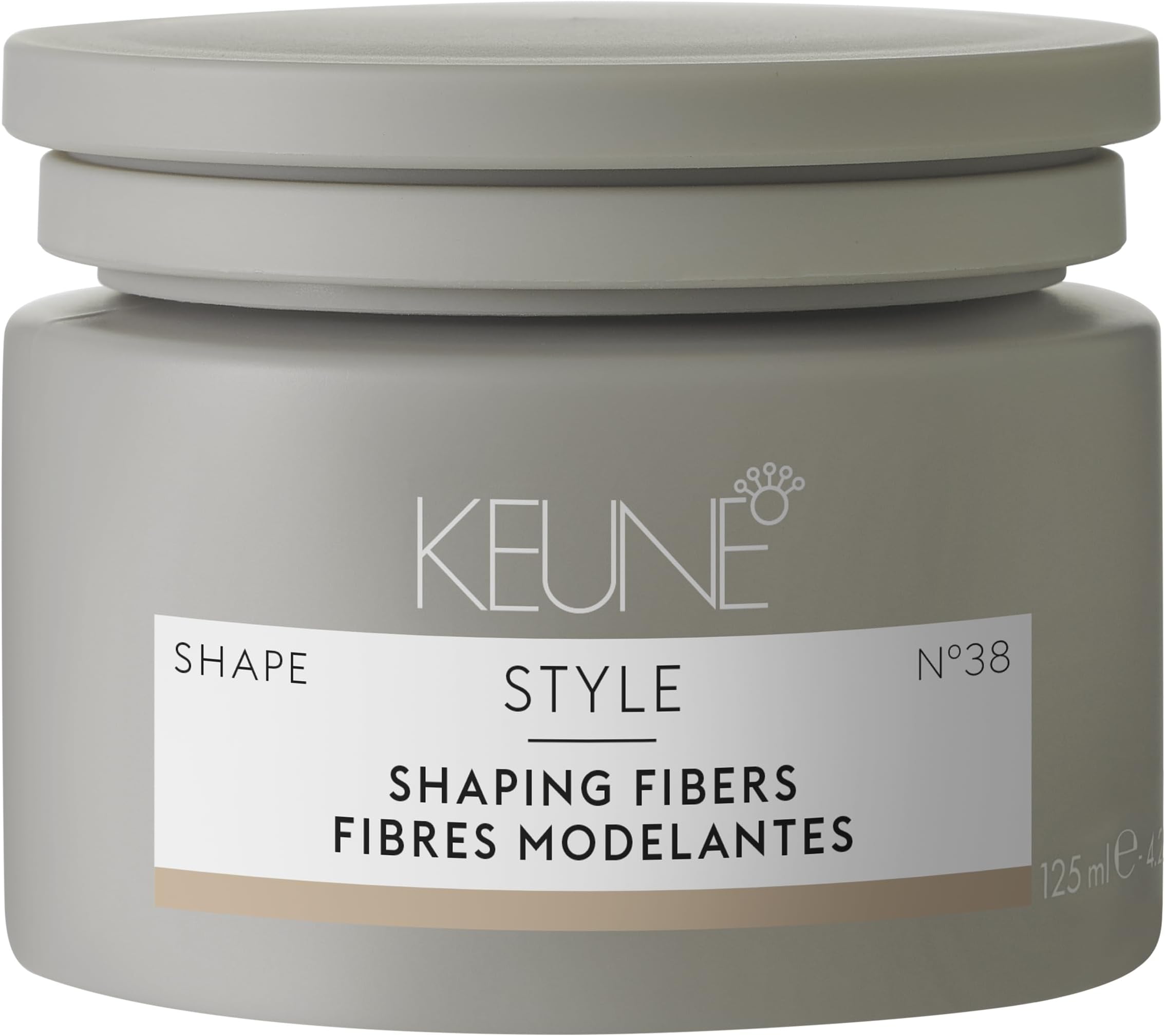 KEUNE Style Shaping Fibers Pomade, Flexible Hold & High Shine Styling Pomade, 4.2 Fl Oz