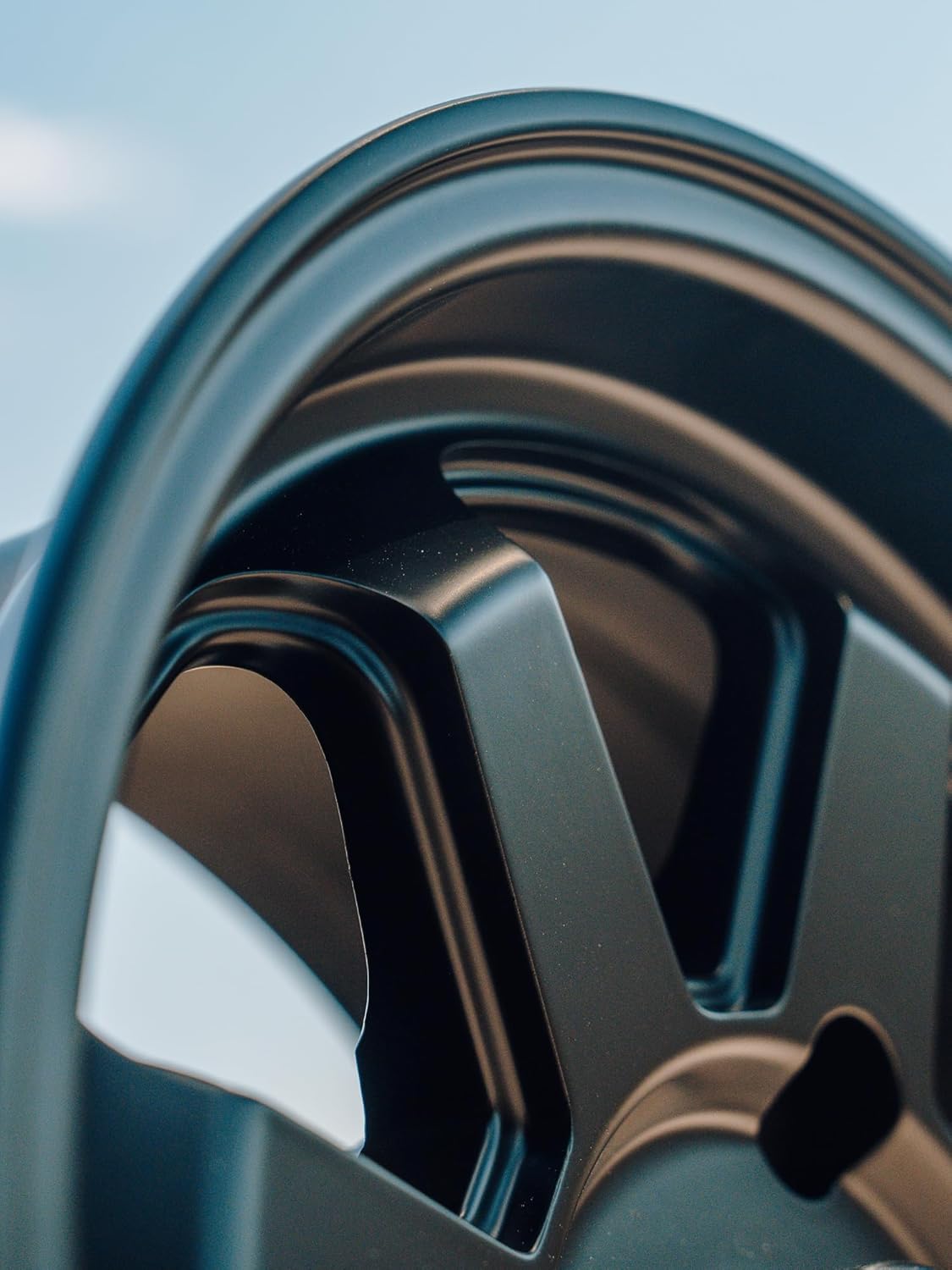 RockTrix RT116 14in ATV Wheel Rim 14x7 Matte Black, 4x156 Bolt Pattern, 5+2 offset, Compatible with Polaris Sportsman RZR Ranger (4/156)