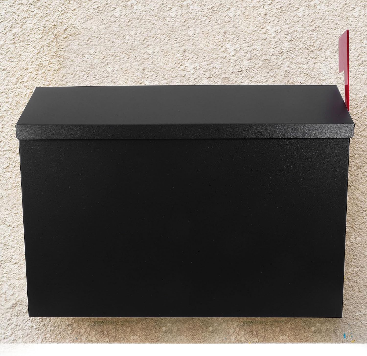Outdoor Stainless Steel Mailbox Wall Mount Post Box Large Capacity Metal Mail Box for Home and Office Outside Metal Door Mailbox