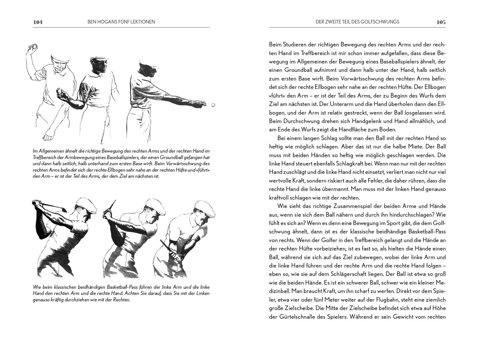 Ben Hogan's 5 Lessons – Das Standardwerk für Golfer: Schritt für Schritt zum perfekten Golfschwung | Der Weltbestseller auf Deutsch. Mit Anleitungen zu Grundlagen und Technik