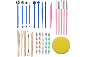 Kids Crafting Clay Sculpting Tools Set