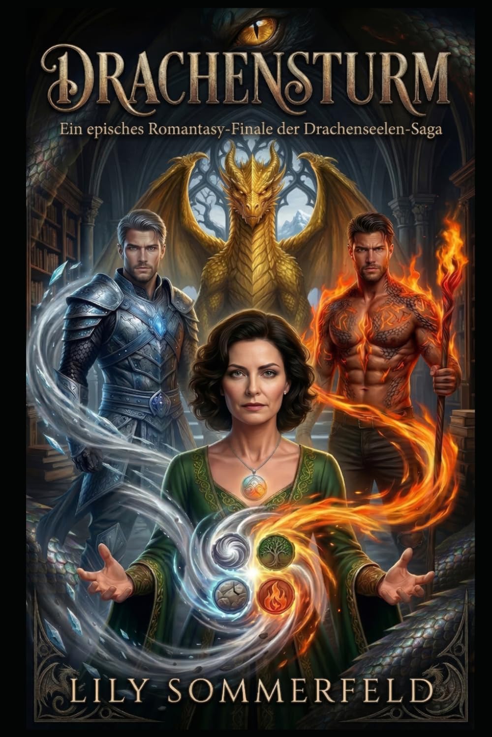 Drachenfeuer: Dark Paranormal Romance (Drachenseelen Trilogie 2)