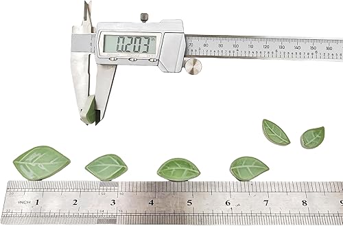 Miniatura 5 de 500g1.1lb Azulejos de Mosaico de Cerámica en Forma de Hoja, Piezas de Mosaico Cerámico para Manualidades, Azulejos de Mosaico para Decoración del