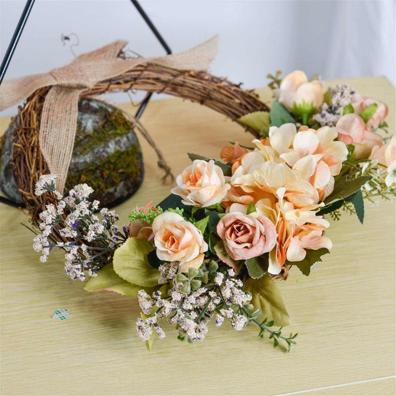 Ghirlanda di fiori artificiali, decorazione per arco nuziale