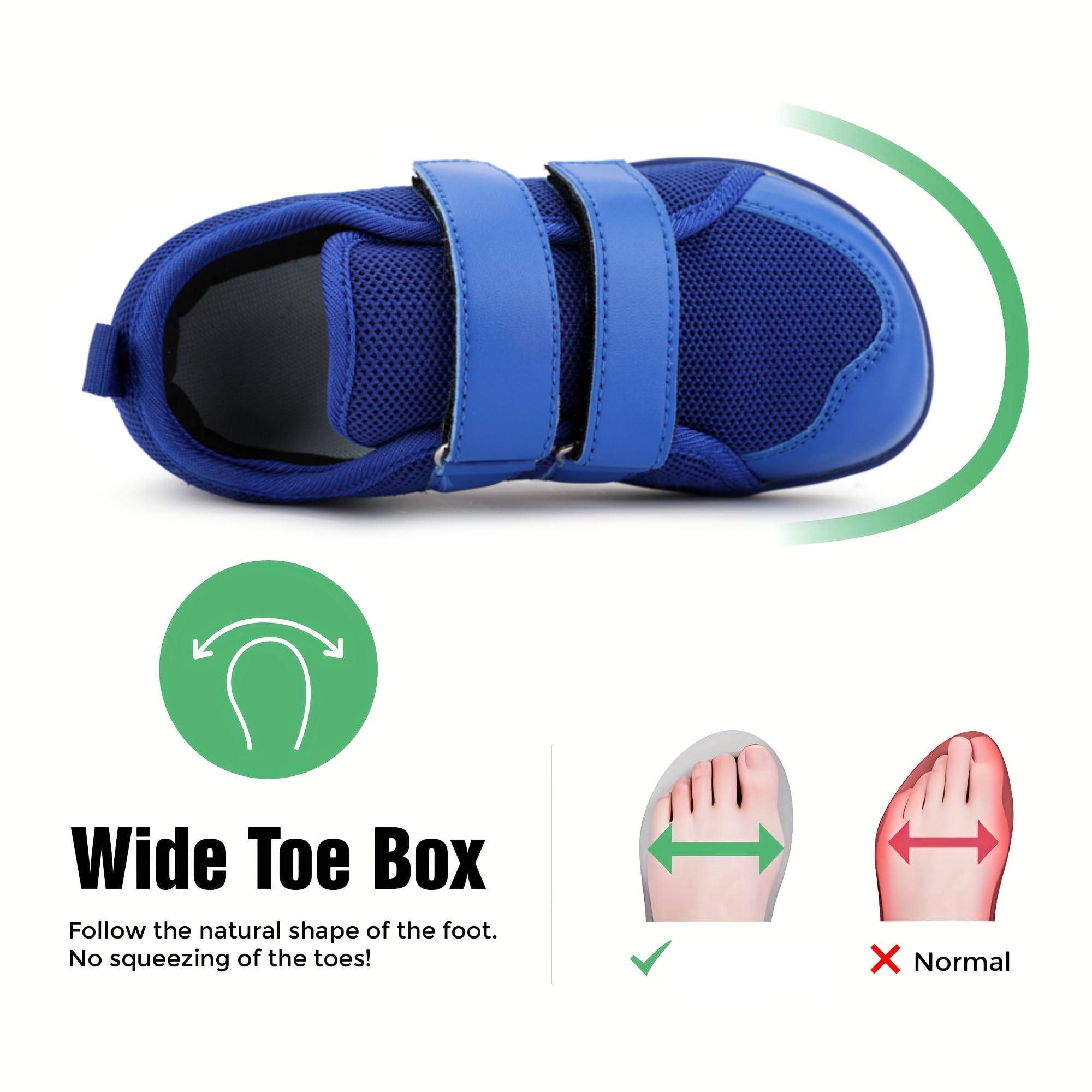 Unisex Minimalistas Barefoot Niños Niñas Zapatillas de Trail Running Ligeras Transpirable Zapatos de Trekking Barefoot Minimalistas Sneakers Gr.28-38,para Exterior Interior
