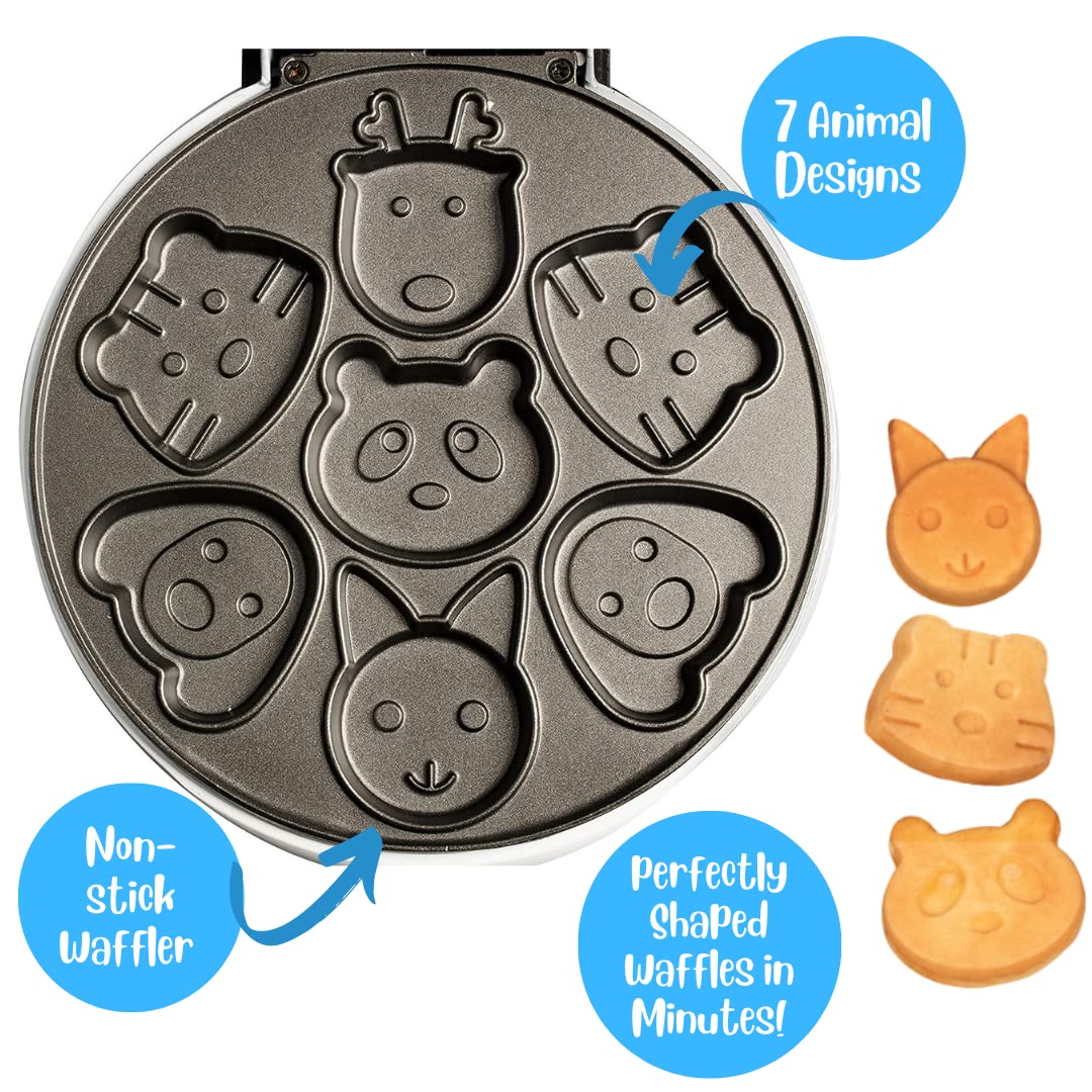animal shaped waffles