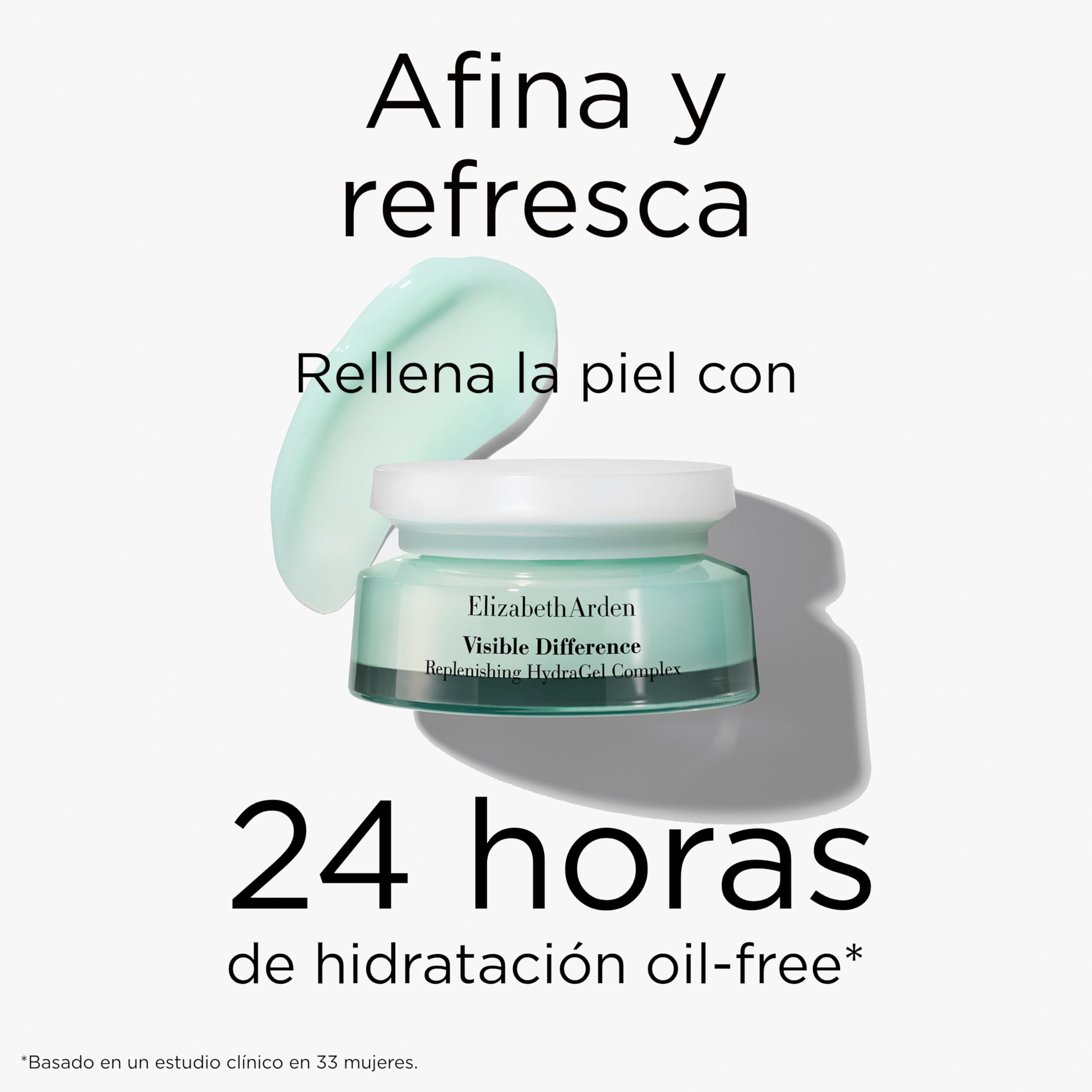 Elizabeth Arden - Visible Difference Set de Cuidado de la Piel: Con Ácido Hialurónico y Vitamina E, 75 ml & Con Vitamina A y Glicerina, 75 ml, Caja de Regalo para Mujeres