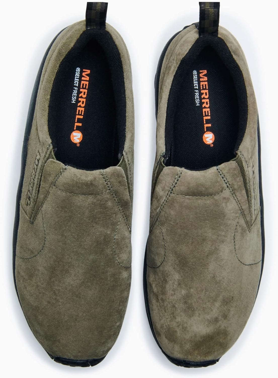 Merrell Men's Jungle Leather Slip-On Shoe 10 Dusty Olive