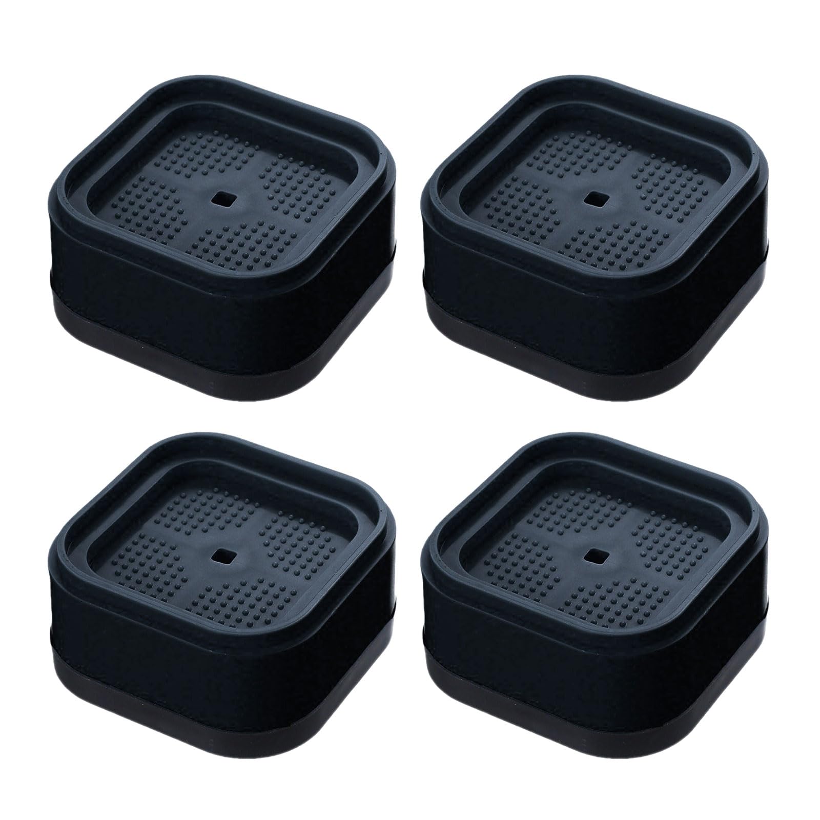HDOYTXXM 4Pieces Furniture Risers Washing Machine Lifts Stackable Bed Lifter Raiser for Desk Chair Couch Practical Use Furniture Risers