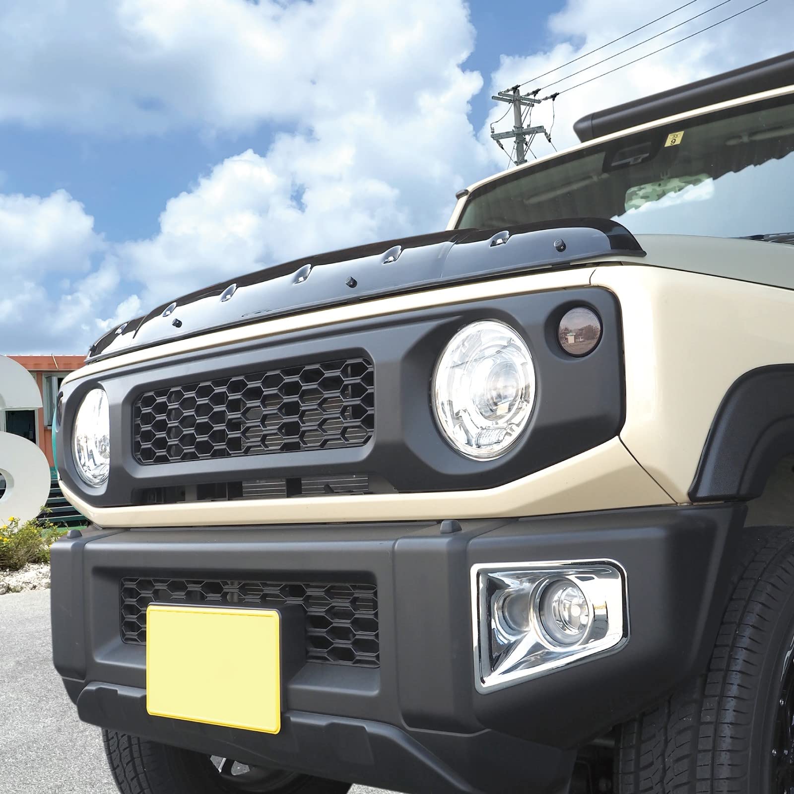 JB64 JB74 ボンネットバイザー　新型　ジムニー　シエラ バグガード ジムニー JB64 ジムニーシエラ JB74 バグガード ボンネット