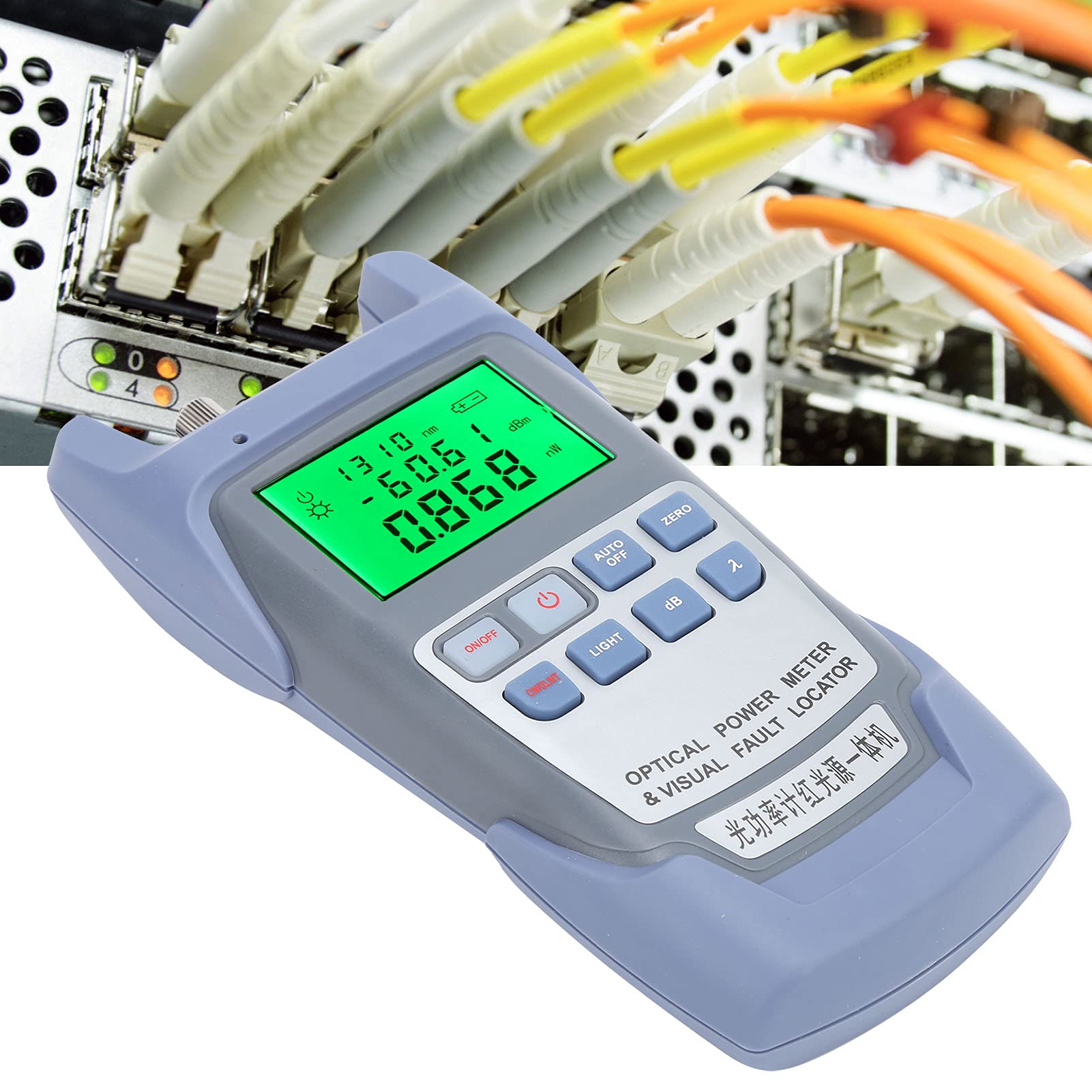 Misuratore Di Potenza Ottica FTTH APM80T – Tester Portatile Per Fibra, Lunghezze D'onda 850-1550nm, Alta Precisione