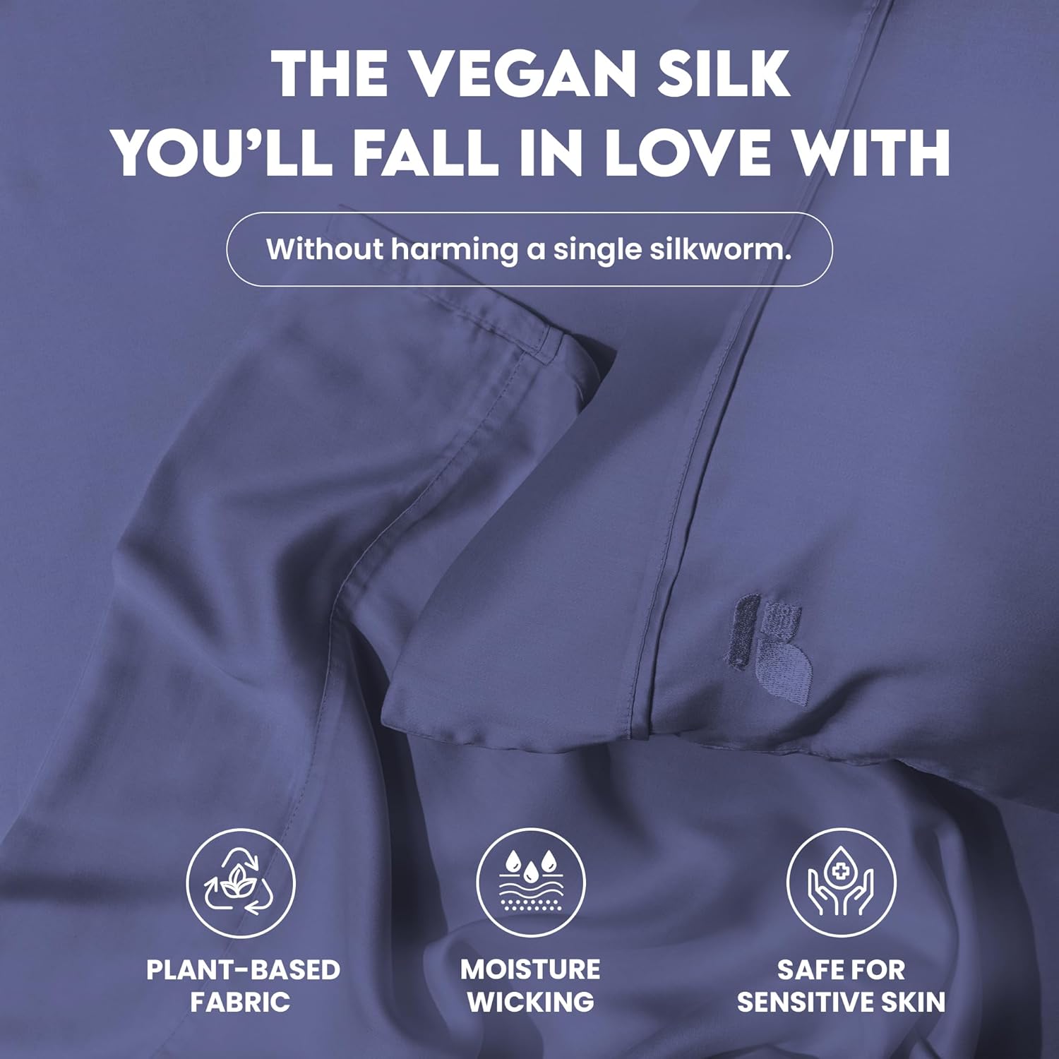 ArthCrafted100%ユーカリテンセル冷却枕カバー、2枚パック吸湿性、温度調節、ソフトで滑らか、エンベロープエンクロージャー