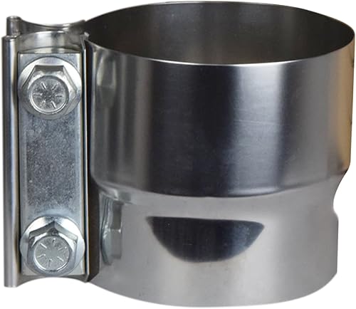 Miniatura 10 de Abrazadera de escape de 2.75 pulgadas - Abrazaderas de banda de escape de junta de regazo de acero inoxidable preformado