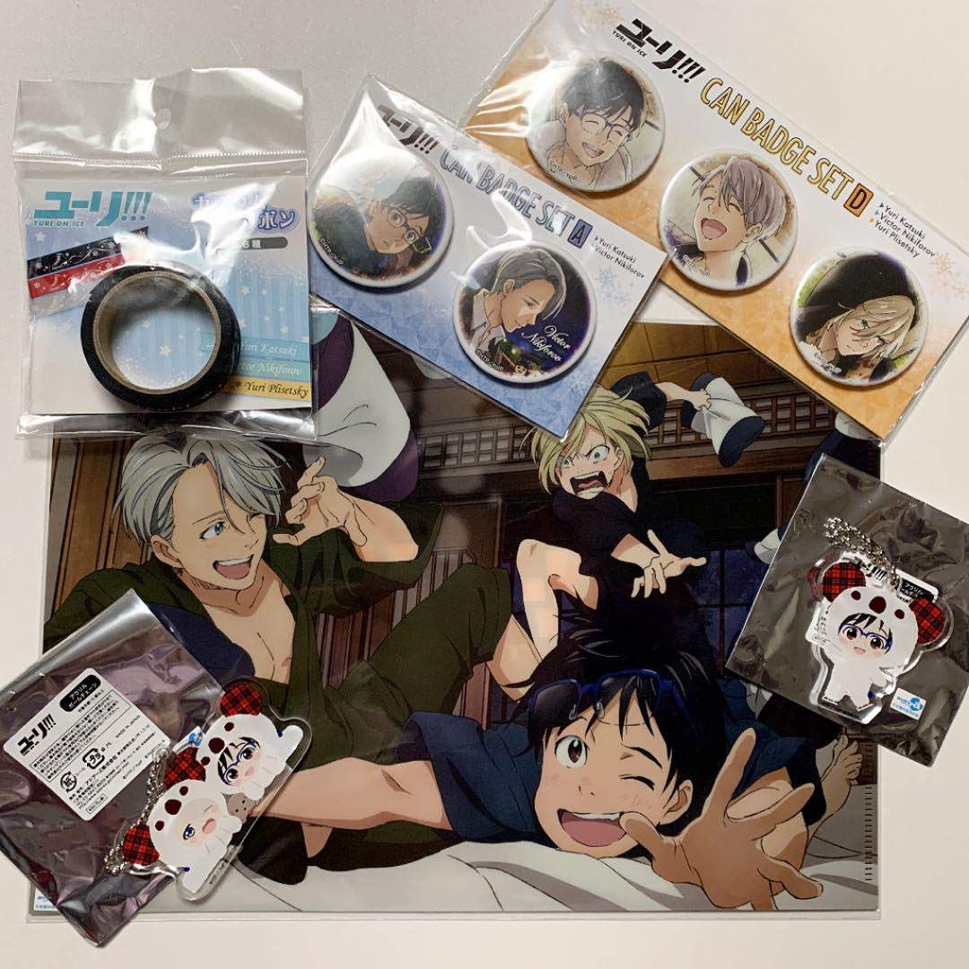 Amazon.co.jp: ユーリ! YURI ON ICE ユーリオンアイス グッズセット 