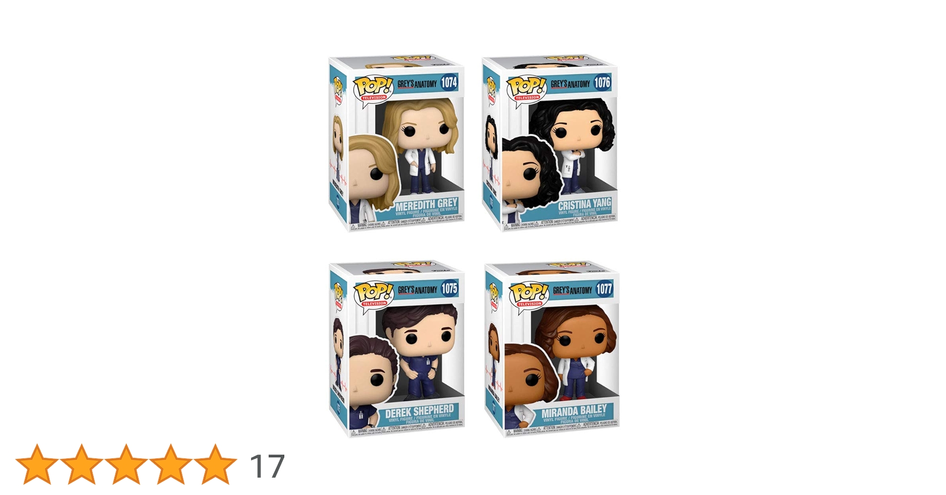 Funko Pop グレイズ・アナトミー クリスティーナ ヤン Funko POP! TV Collectible Adult Grey's Anatomy Cristina Yang