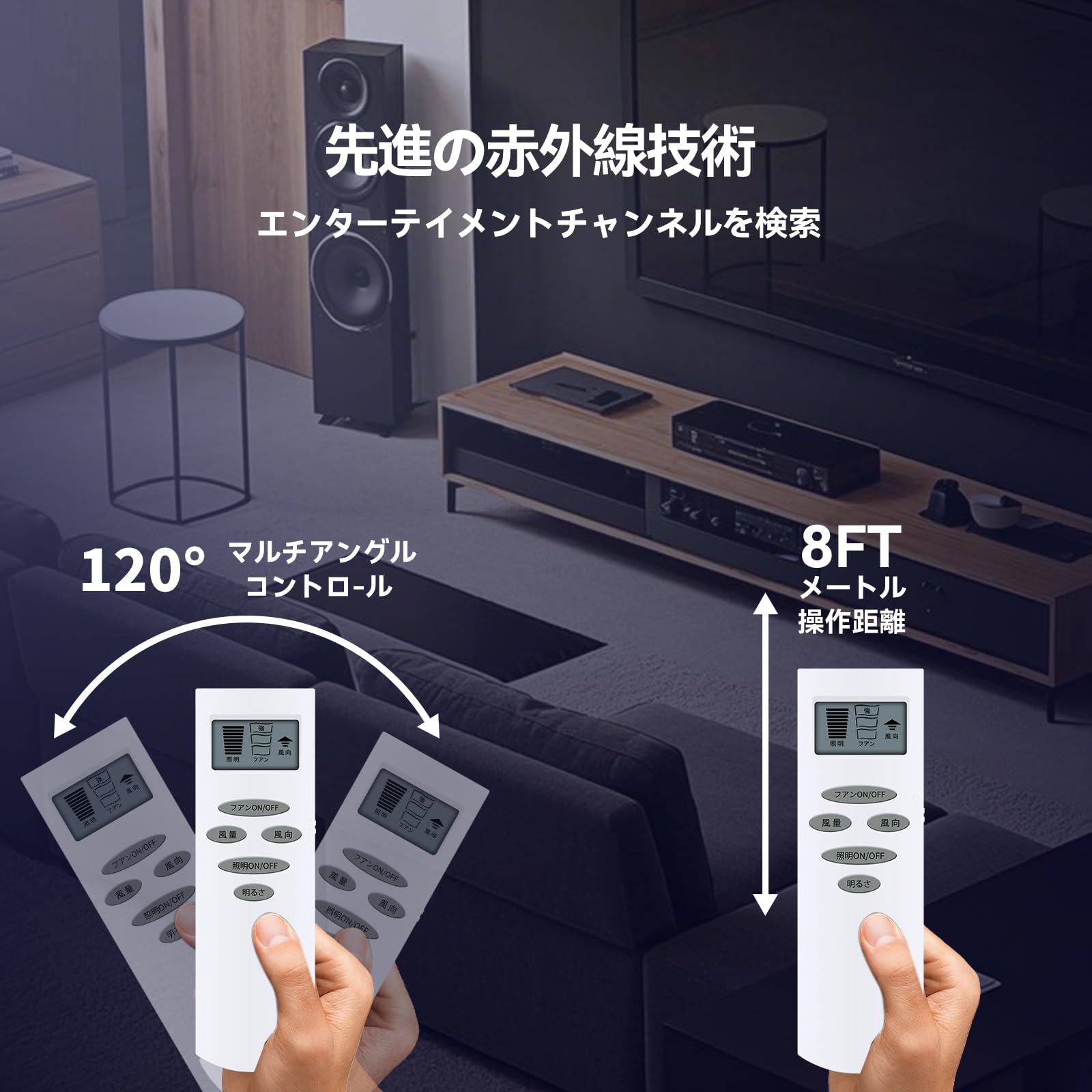 Amazon.co.jp: シーリングファンリモコン NRL-101FN for ODELIC