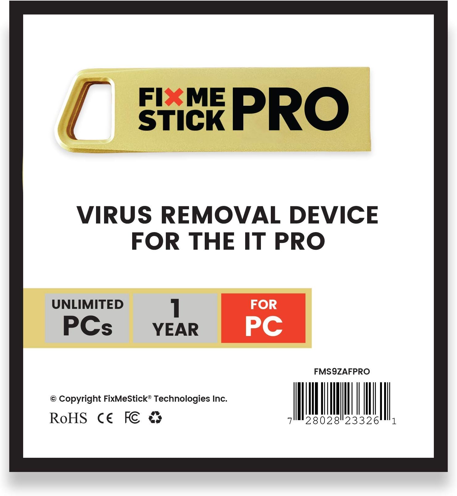 FixMeStick PRO - External Antivirus