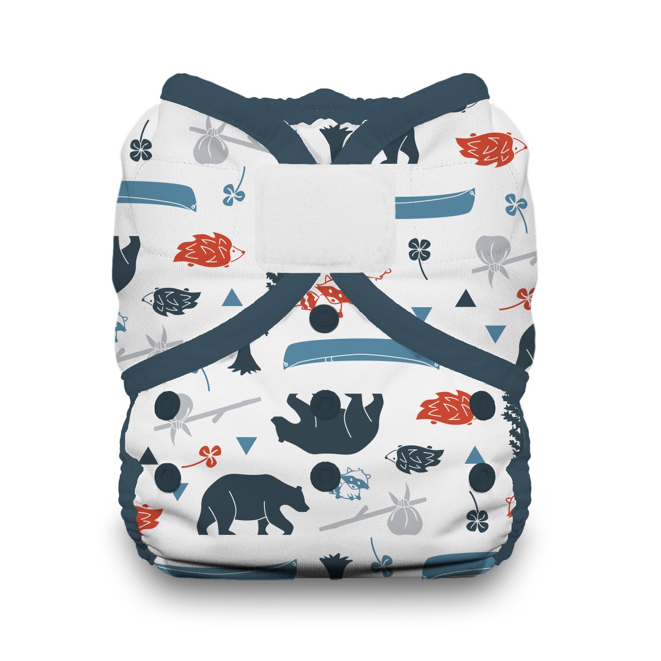 Thirsties Duo Wrap Reusable Cloth Diaper Cover, Hook and Loop Closure, Mountain Twilight Size Two (18-40 lbs) : Baby