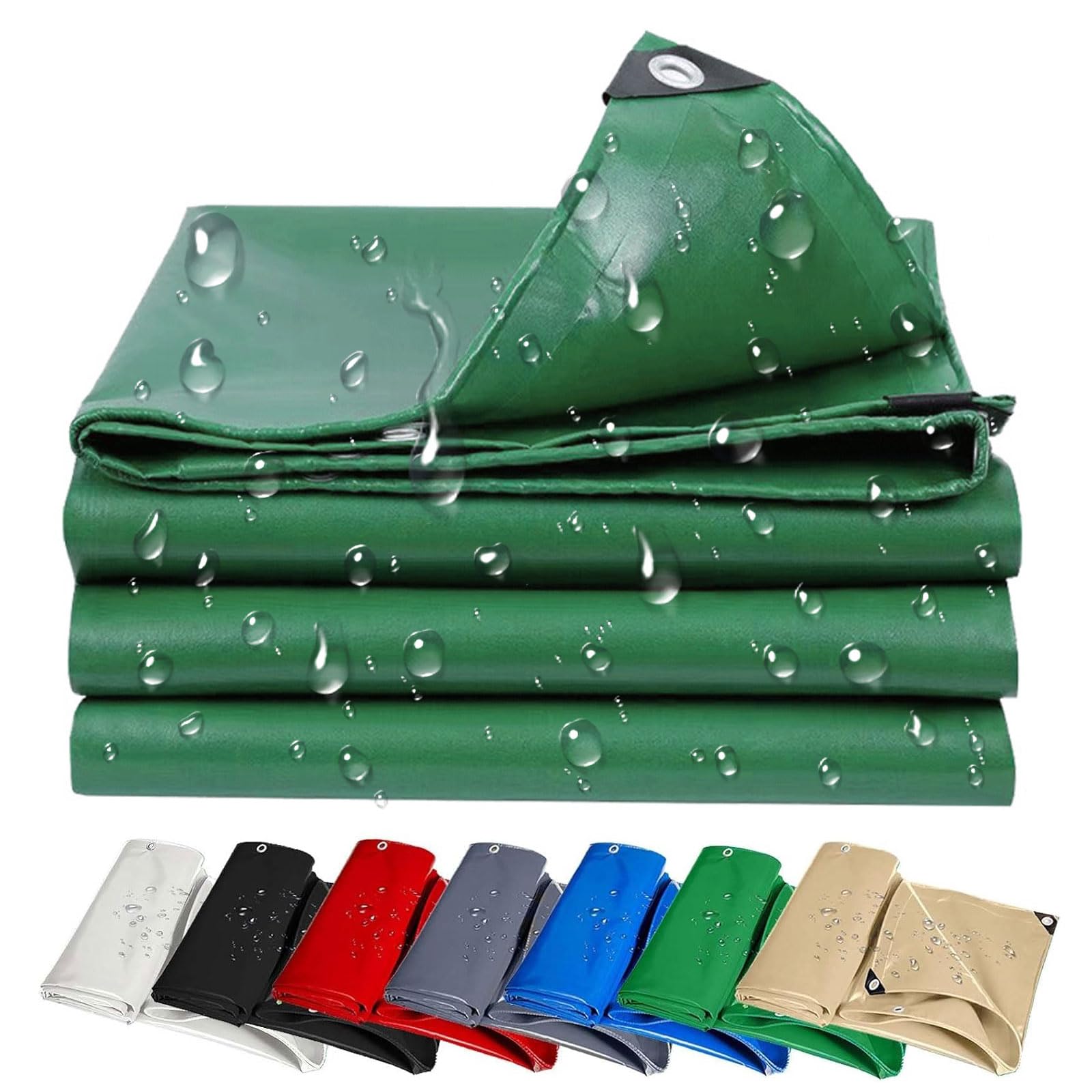 Lona impermeable para tienda de campaña jardín leña y muebles de 80 x 290 cm