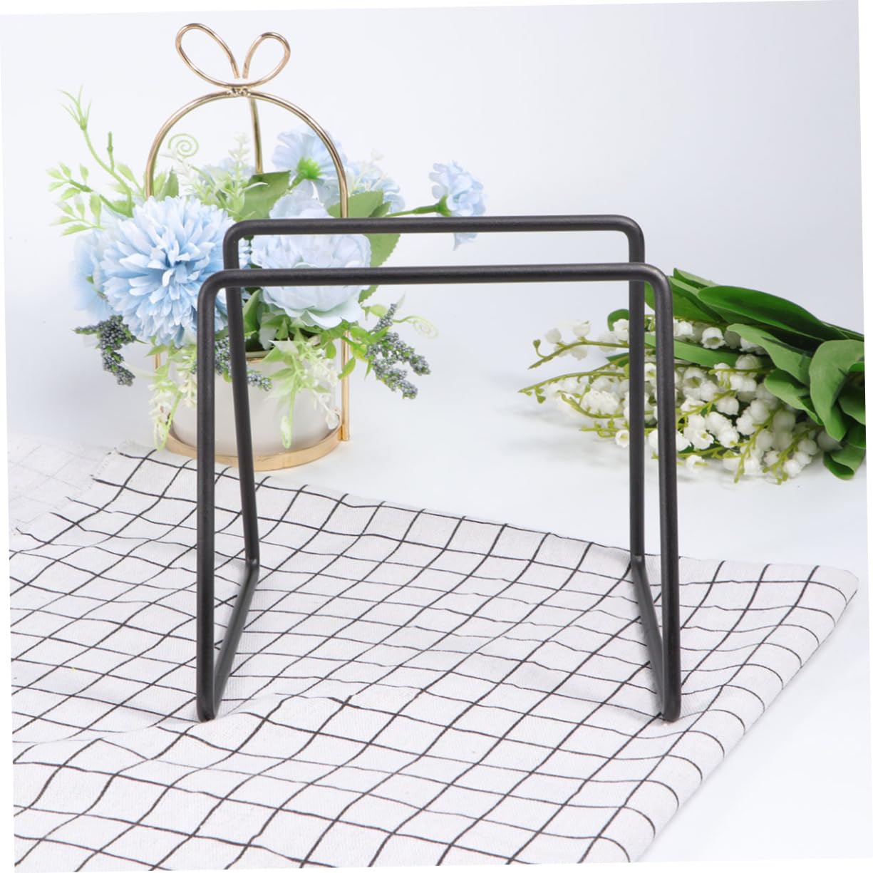 SHOWERORO Coffee Dripper Stand Filter Cup Holder Metal Reusable Coffee Accessory