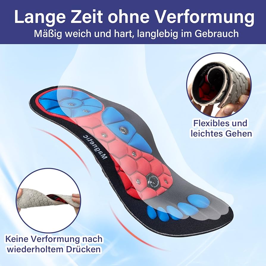 Solette Magnetiche Con Agopressione: Comfort Per Piedi E Benessere Generale! - Foto 8