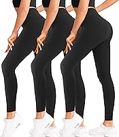 NaturalFeelings Buttercloud High Waisted Leggings for Women - Ultra Soft Buttery Stretch Yoga Pants Tummy Control