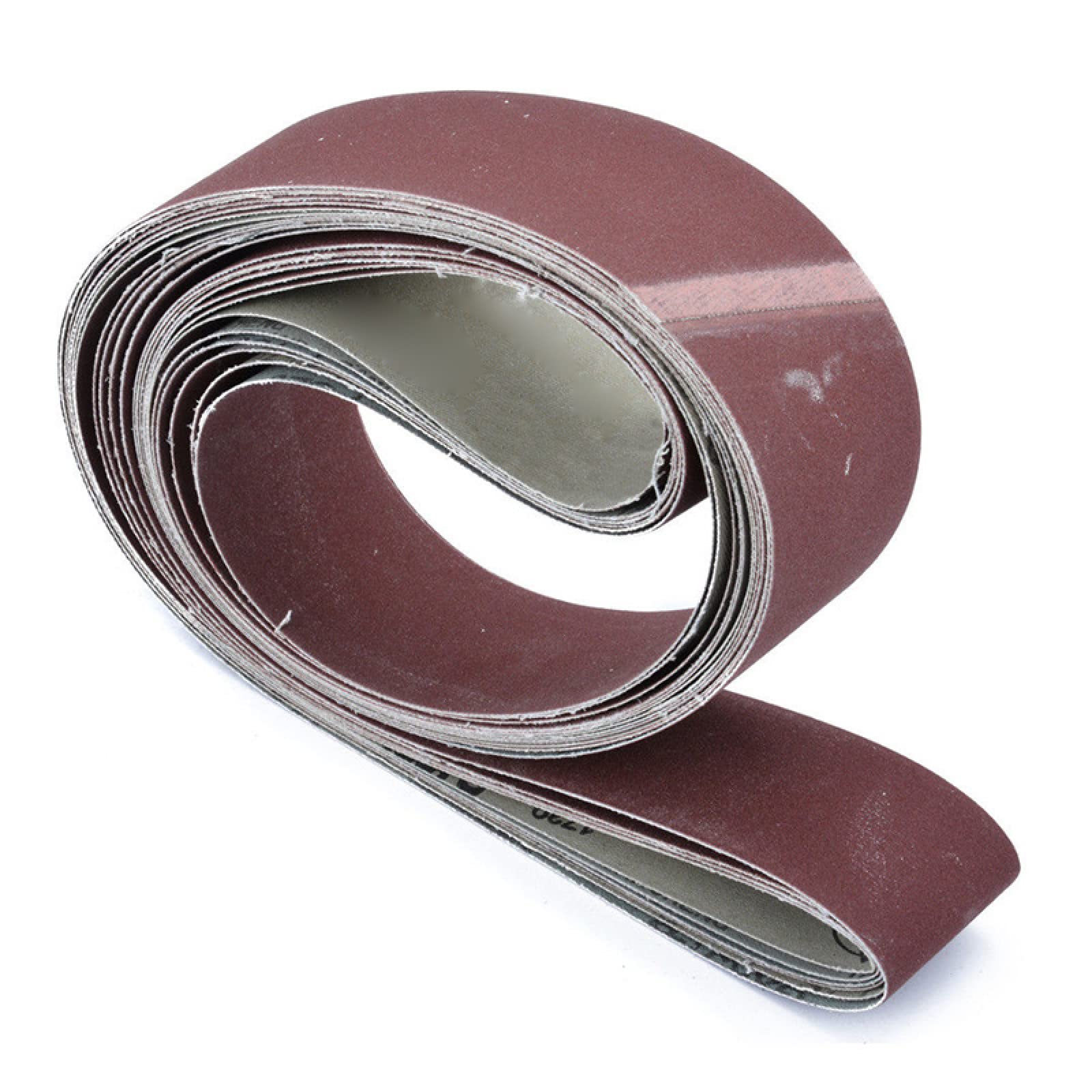 6 Pezzi 2 X 72 Nastro Abrasivo A Grana Fine Carta Vetrata Levigatrice Fascia Abrasiva 180, 240, 320, 400, 600, 800 Carta Vetrata A Grana