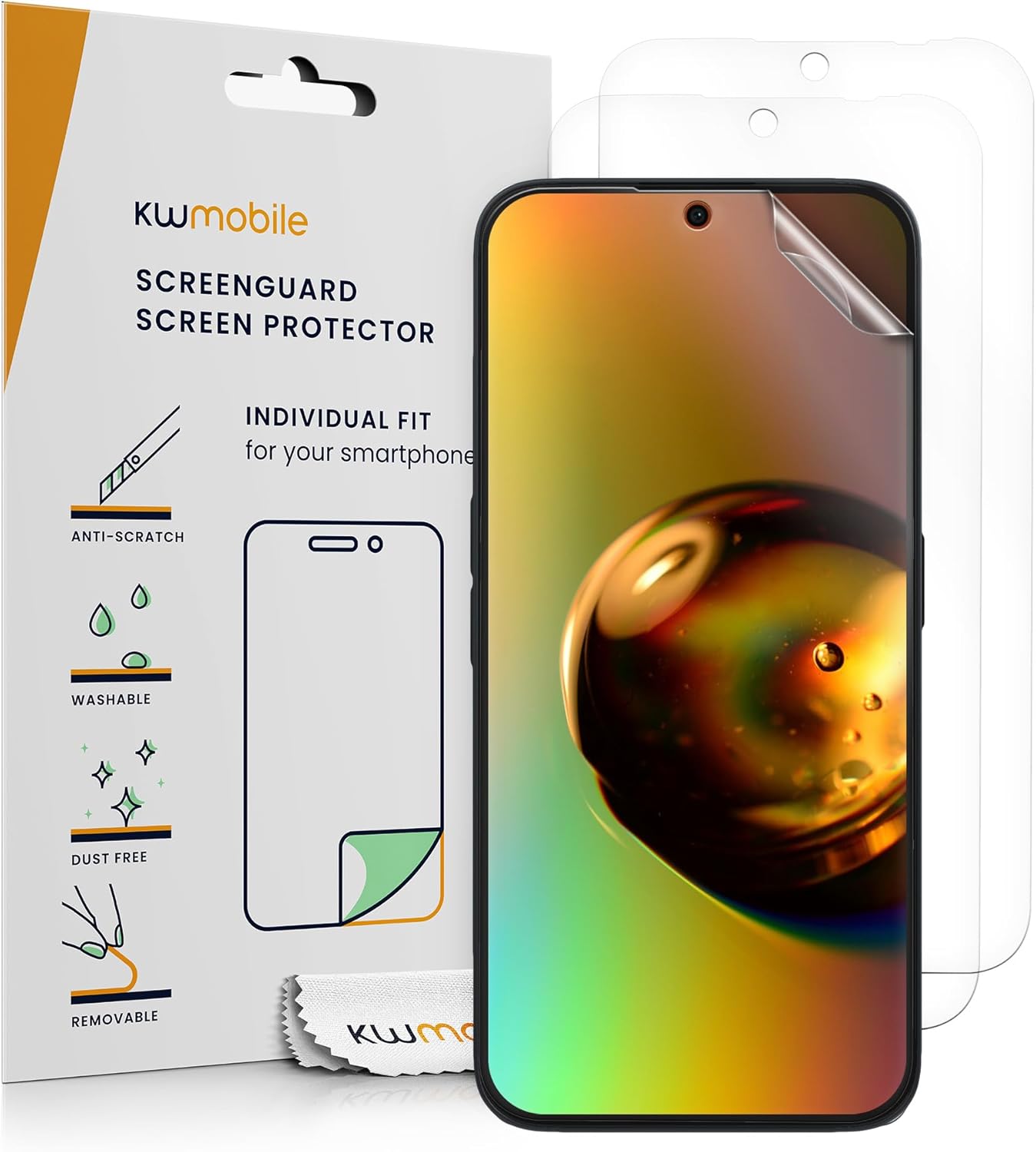 kwmobile Screen Protectors Compatible with Nothing...