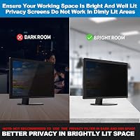 Warimii 24 hüvelykes monitor adatvédelmi szűrő kékfény szűrővel 8