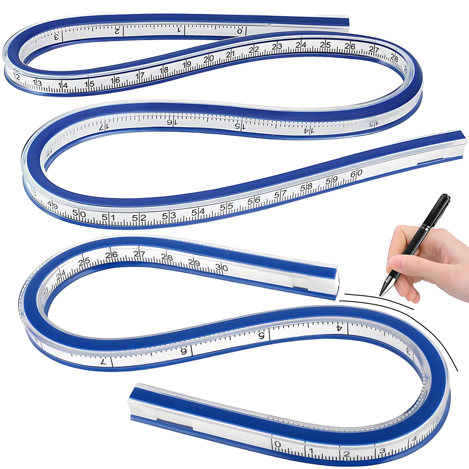 Grevosea 2 Delige Flexibele Linialenset Kleurrijke 30cm Plastic Liniaal Onbreekbaar Zachte Buigbare Vlakke Metrische Recht Voor Schoolklas Kinderen En Volwassenen 1011728668 Grevosea 2 Delige Flexibele Linialenset Kleurrijke 30cm Plastic Liniaal Onbreekbaar Zachte Buigbare Vlakke Metrische Recht Voor Schoolklas Kinderen En Volwassenen 1011728668