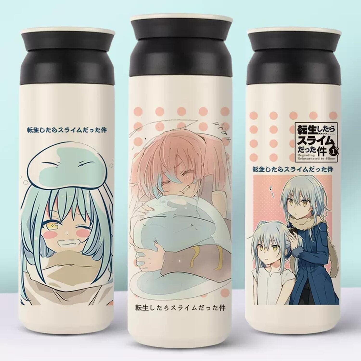 Amazon.co.jp: 転生したらスライムだった件 魔法瓶 水筒 ステンレス鋼