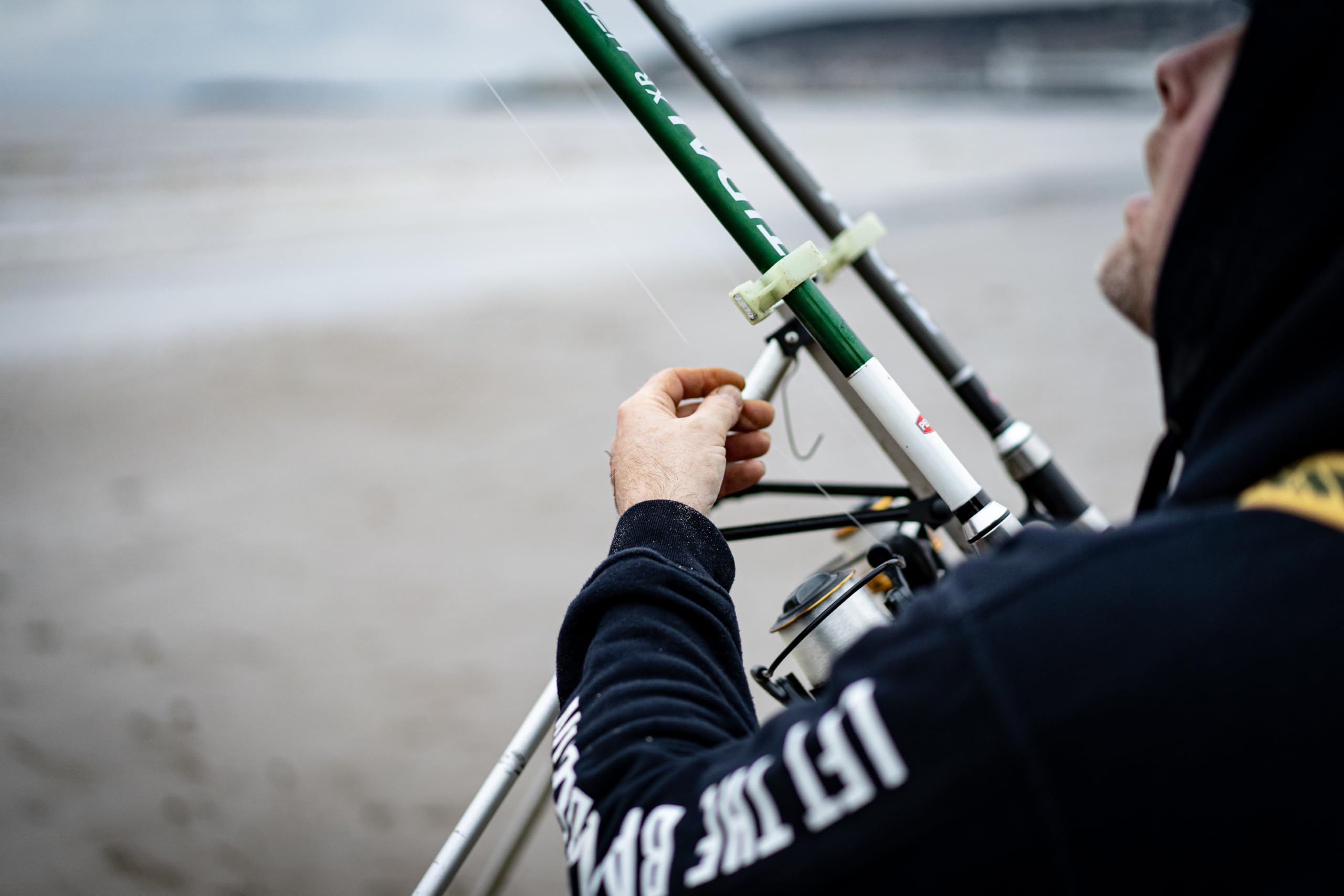 PENN Tidal XR Beach Caster Caña | Caña de surfcasting de Carbono de Alto módulo 30T/40T con tecnología X-Wrap | Lanzamiento a Distancia Extrema para carretes fijos y convencionales | 4,80 m