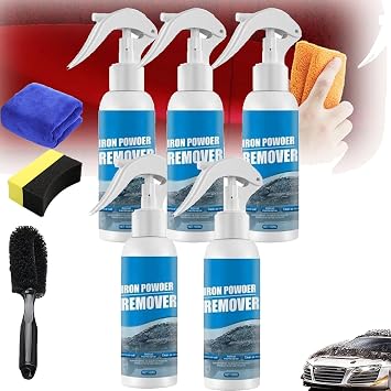 Ouhoe Rust Removal Spray, Iron Powder Remover Spray, Multipurpose Rust Remover Spray, Ouhoe Car Rust Removal Spray, RustOut Instant Remover Spray, Ouhoe Iron Powder Remover 5pc, 100ml
