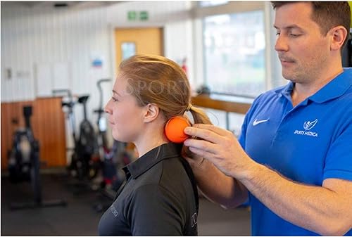 Miniatura 7 de Bola de masaje de cacahuete  Terapia de bola de masaje de doble bola de lacrosse  Punto de activación ejercicio de tejido profundo  Rodillo de