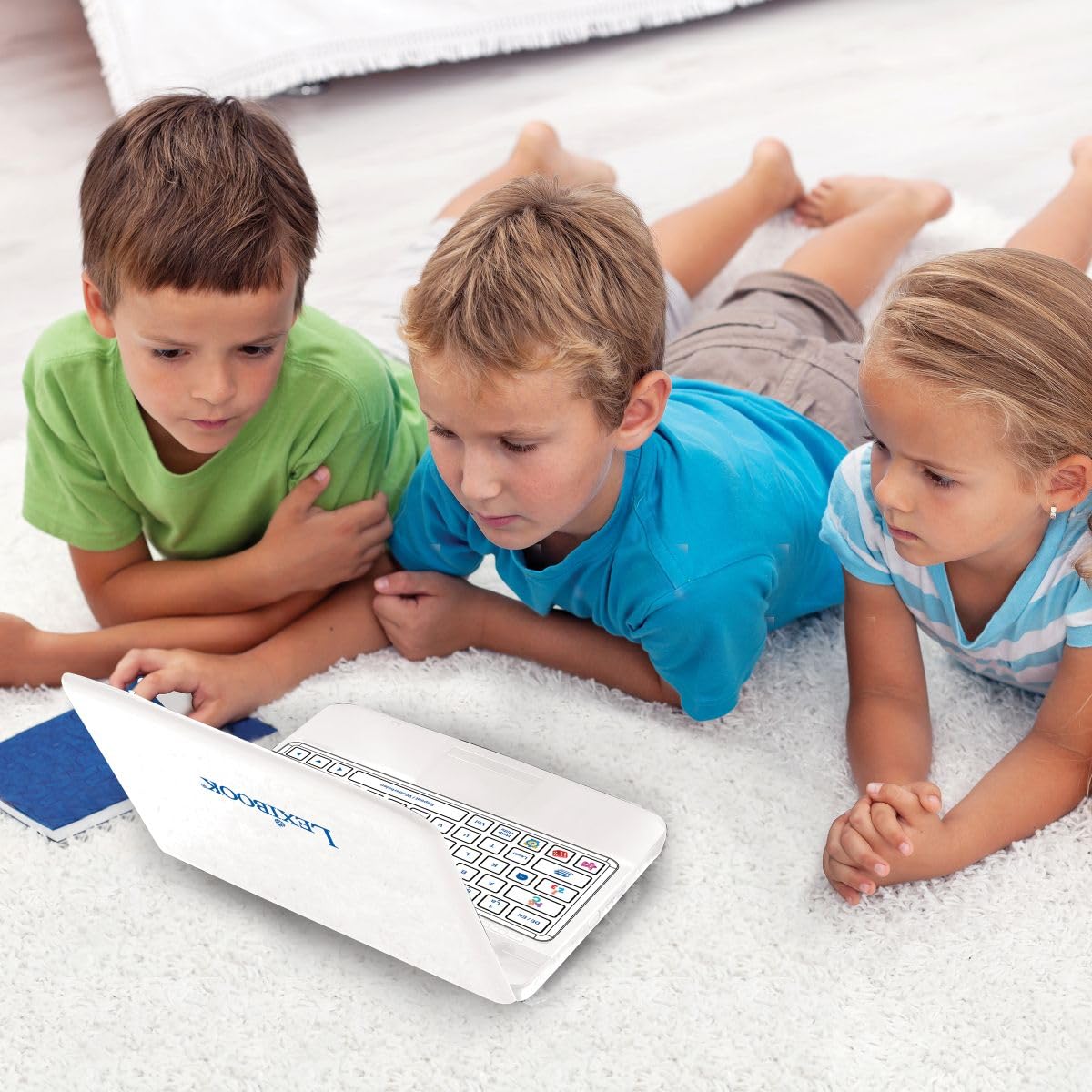 Lexibook, Computer portatile educativo, JC601i3 | Inglese/Tedesco, 164 attività di apprendimento, Schermo LCD, Tastiera, Giochi divertenti e scoperta