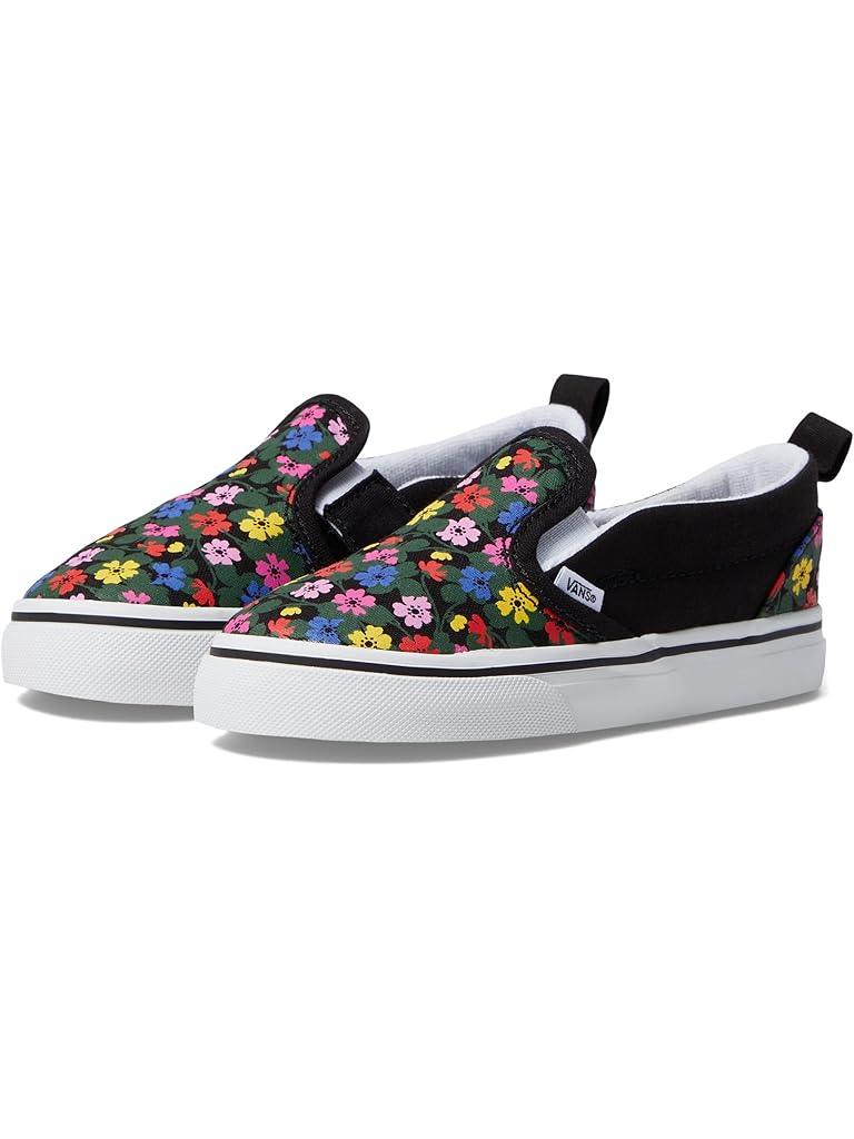 Black Vans Slip-On V (Infant/Toddler)